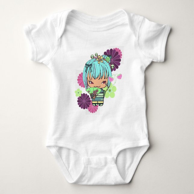 Kokeshi Doll Miao shirt (Front)