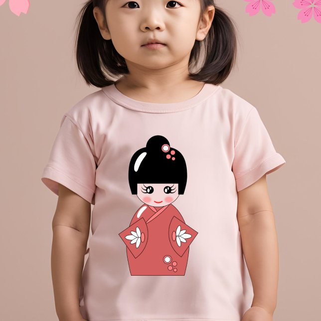 Kokeshi Doll T-Shirt Toddler T-shirt (Creator Uploaded)