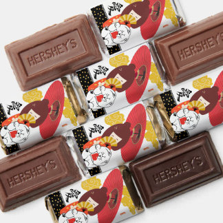 KOKESHI LOVE Chow dog heart Hershey's Miniatures