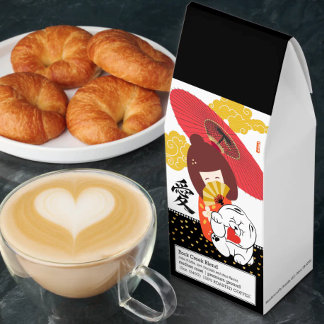 KOKESHI LOVE Chow dog heart Roasted Coffee