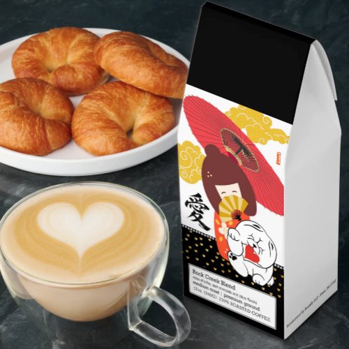 KOKESHI LOVE  Chow dog heart  Roasted Coffee