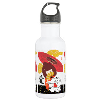 KOKESHI LOVE Chow Valentine Stainless Steel Water Bottle
