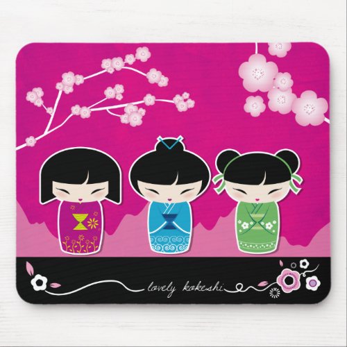 Kokeshi mousepad