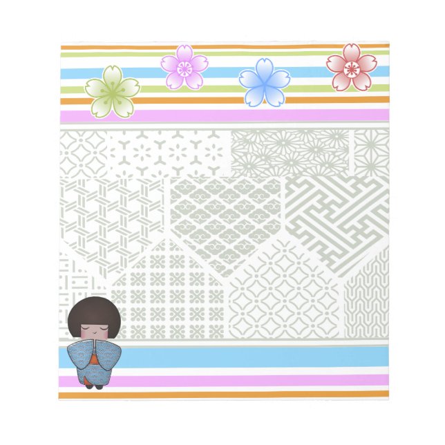 kokeshi seigai notepad (Front)