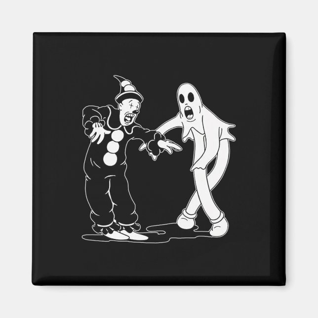 Koko The Clown And Ghost Dancing  Magnet (Front)
