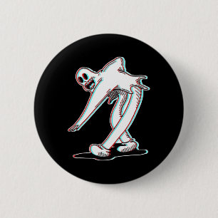 Koko The Clown Ghost Glitch Dancing Button