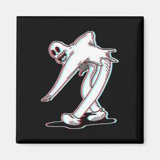 Koko The Clown Ghost Glitch Dancing Magnet