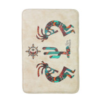 Southwestern Sun Symbol - Embroidered Bath Towel Set -Or