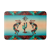 Kokopelli And Cactus