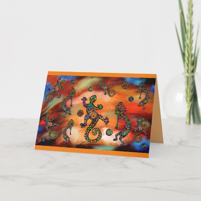 Kokopelli Art Card (Front)