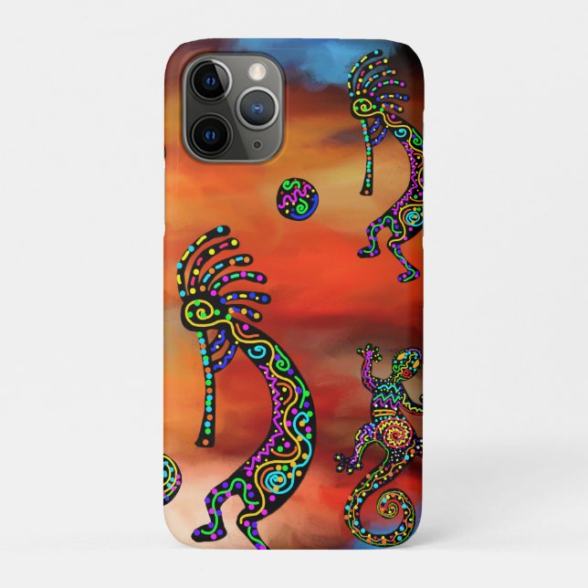 Kokopelli Art Case-Mate iPhone Case (Back)