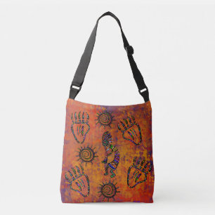 Kokopelli Art Crossbody Bag