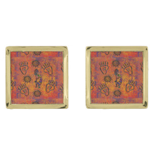 Kokopelli Art Cufflinks