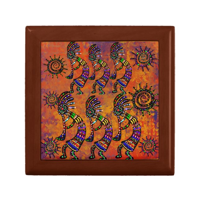 Kokopelli Art  Gift Box (Front)