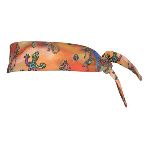 Kokopelli Art Tie Headband