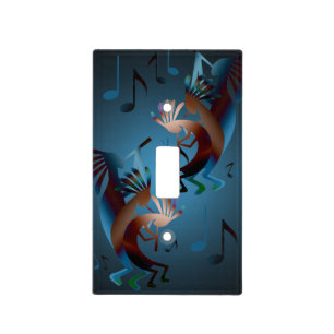 Kokopelli Blues Music Light Switch Cpver Cover