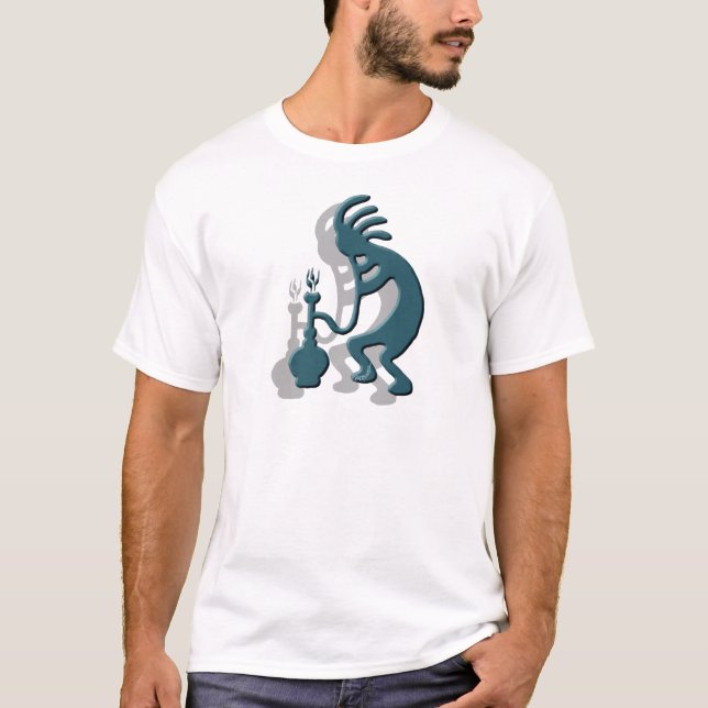 Kokopelli Bong T-Shirt (Front)