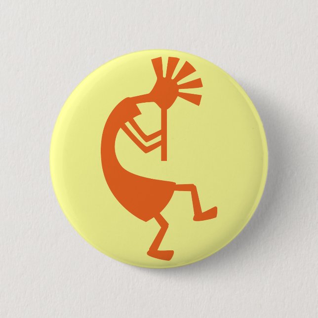 Kokopelli Button (Front)