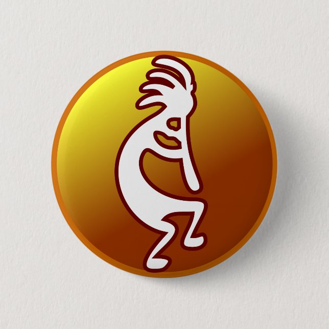 Kokopelli Button (Front)