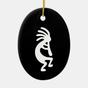 Kokopelli Ceramic Ornament