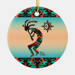 Kokopelli Christmas Ornament