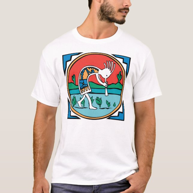 Kokopelli Color T-Shirt (Front)
