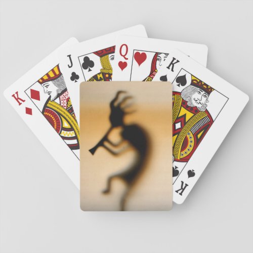 Kokopelli Deity Of Good Times Poker Cards