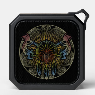 Kokopelli Duo - Man In The Maze - Dreamcatcher 1 Bluetooth Speaker