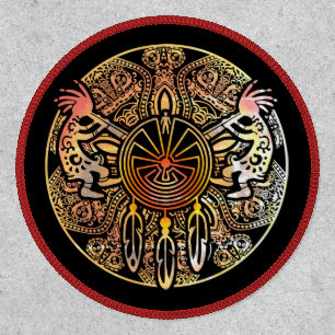 Kokopelli Duo - Man In The Maze - Dreamcatcher 1 Patch