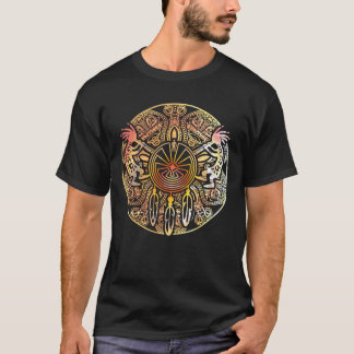 Kokopelli Duo - Man In The Maze - Dreamcatcher 1 T-Shirt