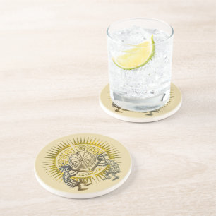 Kokopelli Duo - Man In The Maze - Sun 1 Coaster