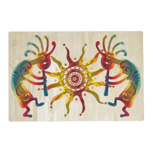 KOKOPELLI DUO SUN + your ideas Placemat
