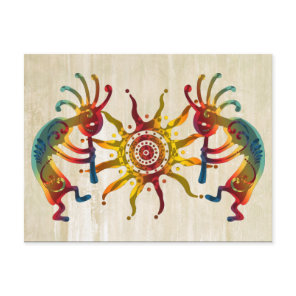 KOKOPELLI DUO SUN + your ideas Postcard