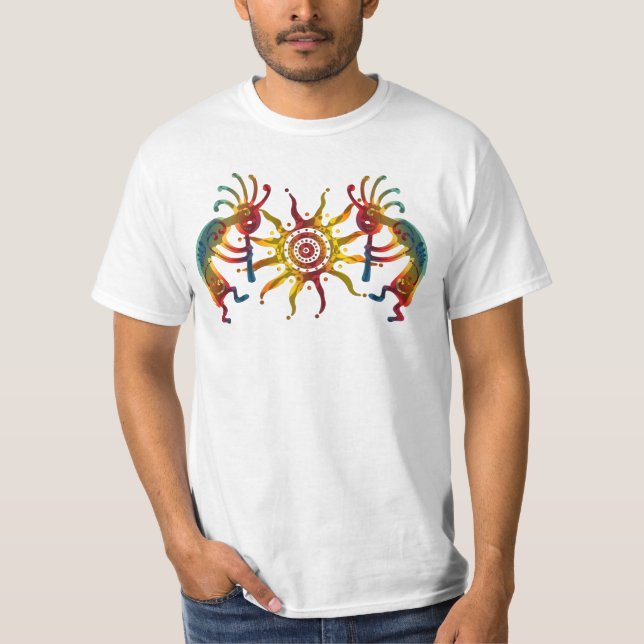 KOKOPELLI DUO SUN + your ideas T-Shirt (Front)