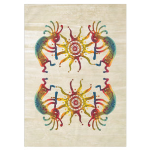 KOKOPELLI DUO SUN + your ideas Tablecloth