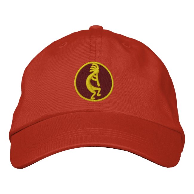 Kokopelli Embroidered Baseball Cap