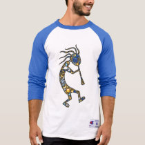 Kokopelli emoji-art in nature icons, & paw prints T-Shirt Kokopelli emoji-art in nature icons, & paw prints T-Shirt