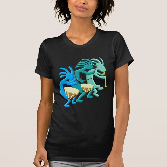 Kokopelli Fife & Drums T-Shirt (Front)