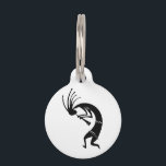 Kokopelli flute player Thunder_Cove Pet ID Tag<br><div class="desc">kokopelli flute player  to customize,  personalize by changing to your name</div>