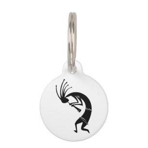 Kokopelli flute player Thunder_Cove Pet ID Tag