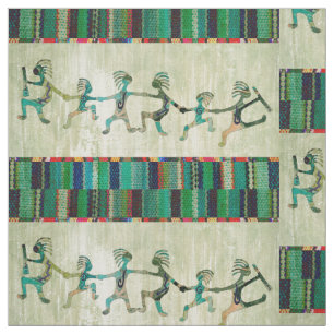 KOKOPELLI funny familiy + your ideas Fabric