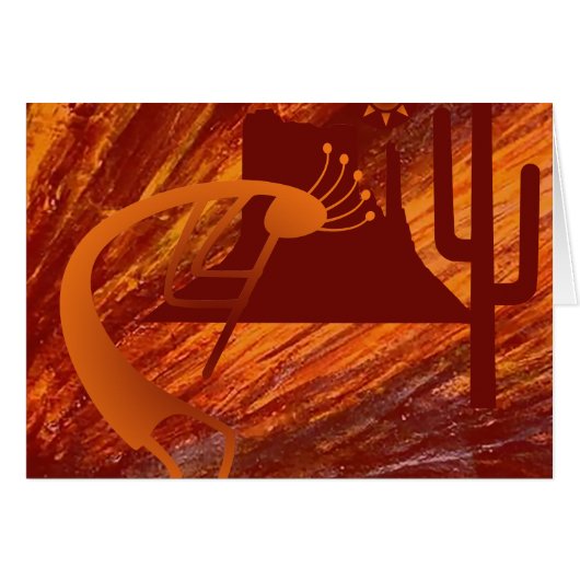 Kokopelli Heat Cards (Front Horizontal)