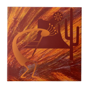 Kokopelli Heat Tile