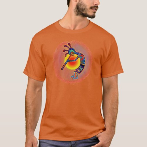 Kokopelli Lizard Sun T_Shirt