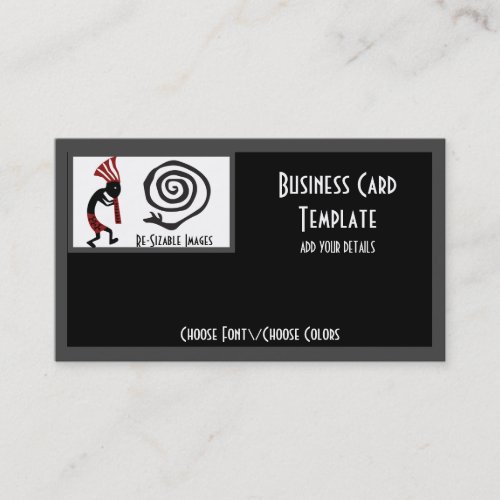KoKopelli Logo Business Card