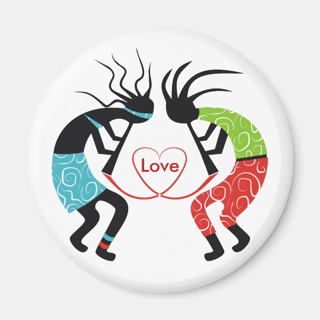 Kokopelli Love Magnets (Front)