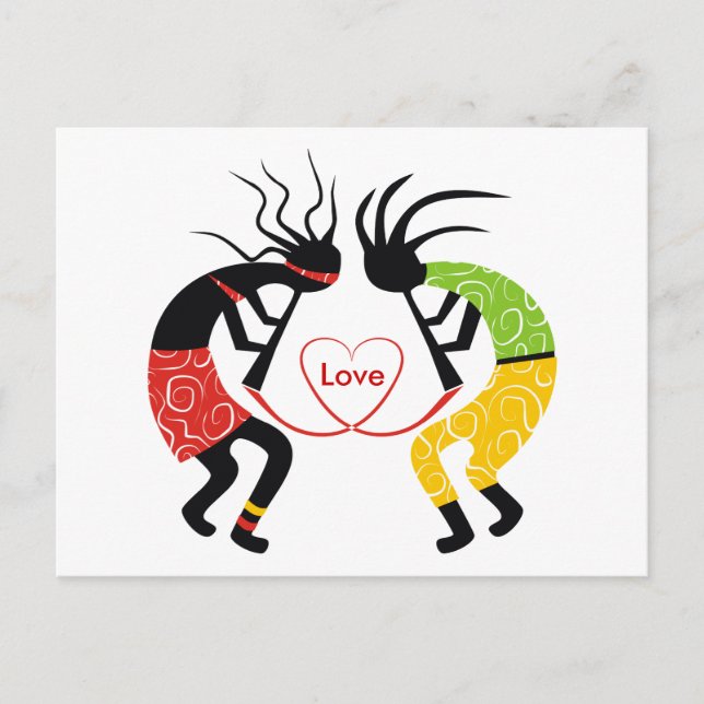 Kokopelli Love Postcards (Front)
