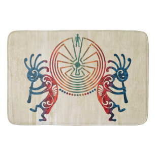 Kokopelli Bath Mats Rugs Zazzle Kokopelli Bath Mats Rugs Zazzle