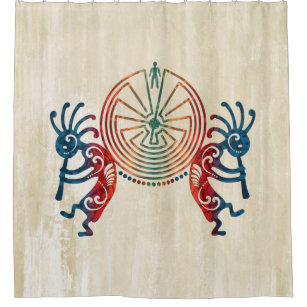 Kokopelli Shower Curtains Zazzle Kokopelli Shower Curtains Zazzle