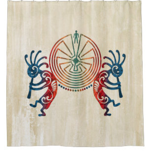 Kokopelli Shower Curtains Zazzle